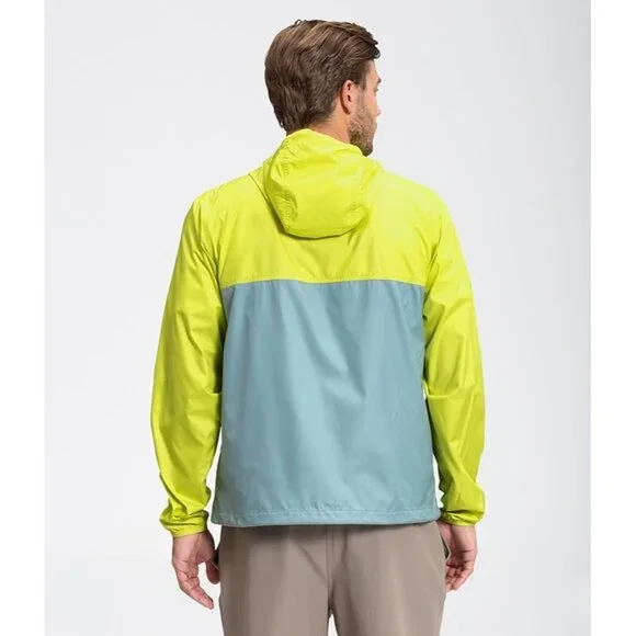 NWOT North Face Men's Cyclone 2.0 Hooded Jacket Sulphur Spring Green Size L 3161 - Picture 7 of 14